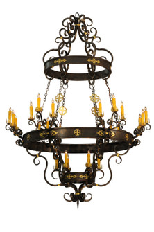 Santino 24 Light Chandelier in Gilded Tobacco / Gold (57|116669)