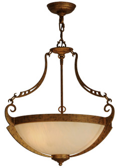 Focus Three Light Inverted Pendant in Spanish Gold (57|116380)