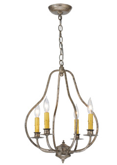 Epare Four Light Chandelier in Corinth (57|115225)