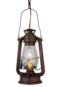 Miners Lantern One Light Mini Pendant in Mahogany Bronze (57|114828)