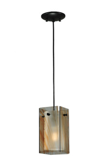 Metro One Light Mini Pendant in Cognac Swirl (Amber) (57|111279)
