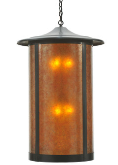 Fulton Eight Light Pendant in Craftsman Brown (57|110932)