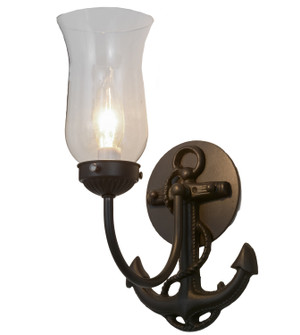 Anchor One Light Wall Sconce in Wrought Iron (57|109538)