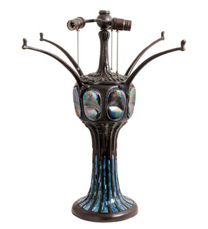 Turtleback Three Light Base in Mahogany Bronze (57|10557)