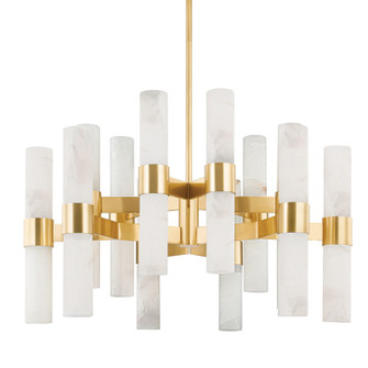 Stowe 24 Light Chandelier in Aged Brass (70|8938-AGB)