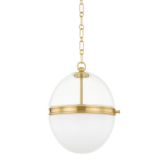 Donnell One Light Pendant in Aged Brass (70|3815-AGB)