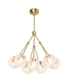 Stilt Chandelier in Brushed Brass (408|CH550CKBBRT4F)