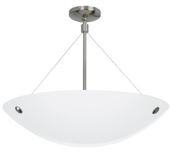 Pompeii Three Light Suspension in Satin Nickel (408|CH510OPSNMB4)