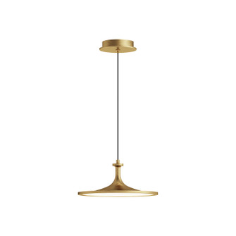 Issa LED Pendant in Brushed Gold (452|PD418012BG)