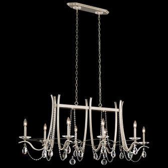 Vesca Eight Light Chandelier in Ferro Black (53|VA8436N-59R)