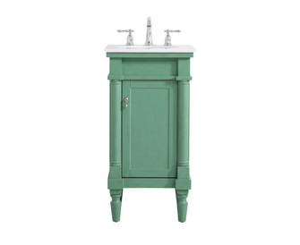 Lexington Single Bathroom Vanity in Vintage mint (173|VF13018VM-VW)