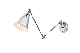 Ledger One Light Swing Arm Wall Sconce in Chrome (173|LD7323W6CH)