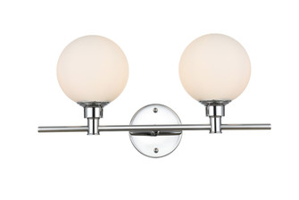 Cordelia Two Light Bath Sconce in Chrome (173|LD7317W19CH)