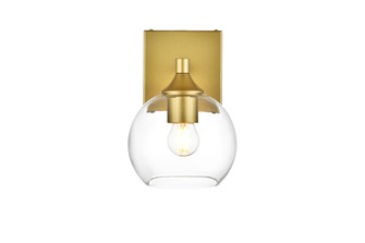 Foster One Light Bath Sconce in Brass (173|LD7308W6BRA)