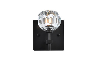 Graham One Light Wall Sconce in Black (173|3509W6BK)