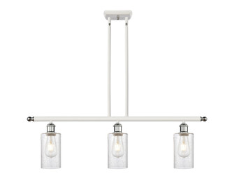 Ballston Three Light Island Pendant in White Polished Chrome (405|516-3I-WPC-G804)