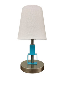 Bryson LED Accent Lamp in Satin Nickel/Azure (30|B208-SN/AZ)