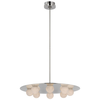 Pertica LED Chandelier in Polished Nickel (268|KW 5521PN-ALB)