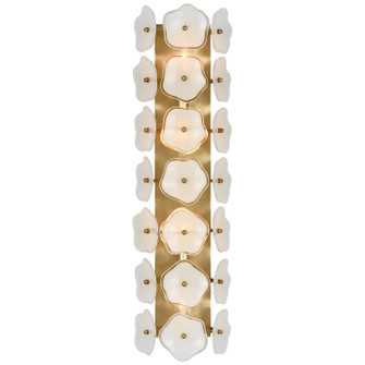 Leighton LED Wall Sconce in Soft Brass (268|KS 2068SB-CRE)