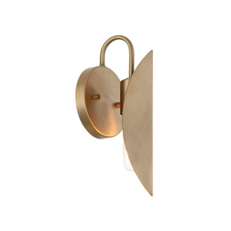 Eden One Light Wall Sconce in Old Satin Brass (43|D280M-WS-OSB)