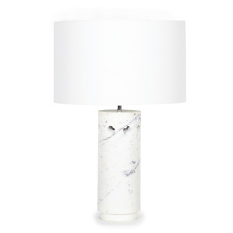 Odin One Light Table Lamp in White (400|13-1596)