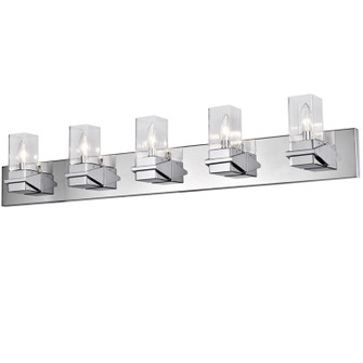 Veronica Five Light Vanity in Polished Chrome (216|VER-405W-PC)