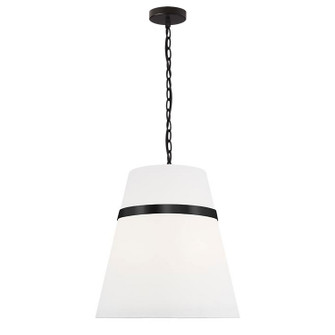 Symphony Three Light Pendant in White (216|SYM-183P-MB-WH)