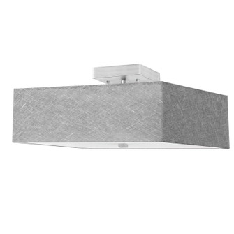 Seren Three Light Semi-Flush Mount in Grey (216|SRN-143SF-SC-GRY)