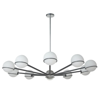 Sofia Ten Light Chandelier in Polished Chrome (216|SOF-5010C-MB-PC)