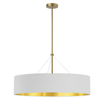Pallavi Four Light Chandelier in Aged Brass (216|PLV-304C-AGB-692)