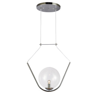 Orion One Light Pendant in Polished Chrome (216|ORN-241P-PC)