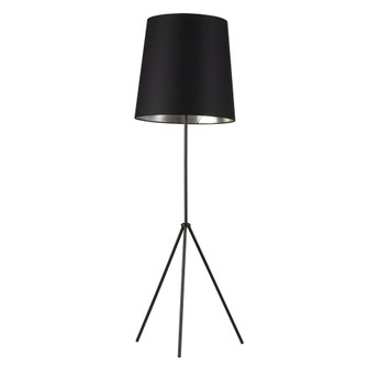 Tripod One Light Floor Lamp in Black (216|OD3-F-697-MB)