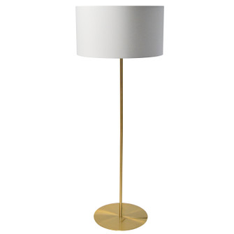Maine One Light Floor Lamp in Aged Brass (216|MM221F-AGB-790)