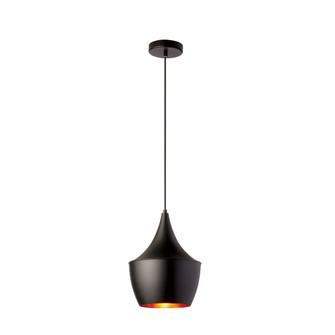 Helsinki One Light Pendant in Black (216|HKI-91P-BK)