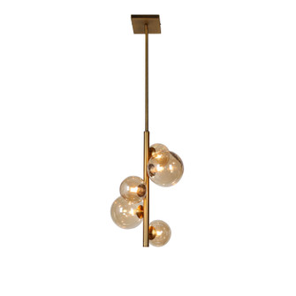 Glasgow Five Light Pendant in Vintage Bronze (216|GLA-175P-VB)