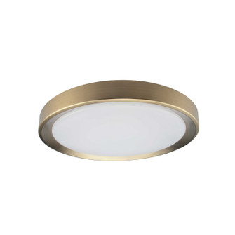 Flynn LED Flush Mount in Aged Brass (216|FYN-1224LEDFH-AGB)