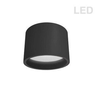 Echo LED Flush Mount in Black (216|ECO-C1015-MB)