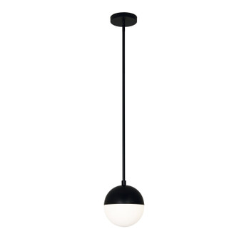 Dayana One Light Pendant in Black (216|DAY-71P-MB)
