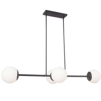 Dayana Four Light Pendant in Matte Black (216|DAY-484HP-MB)