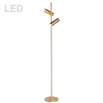 Constance LED Floor Lamp in Aged Brass (216|CST-6112LEDF-AGB)