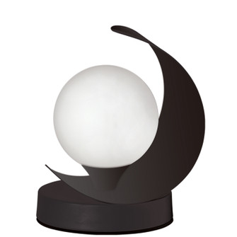 Crescent One Light Table Lamp in Black (216|CRT-61T-MB)