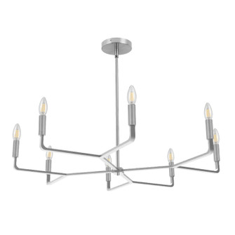Colette Eight Light Chandelier in Polished Chrome (216|CLT-328-PC)