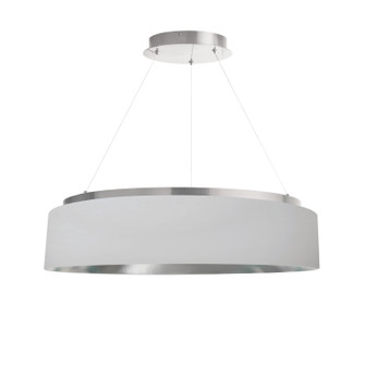 Circulo LED Chandelier in White (216|CIR-2634C-SV-691)