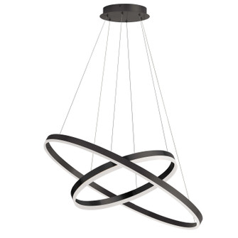 Circulo LED Chandelier in Matte Black (216|CIR-1497C-MB)