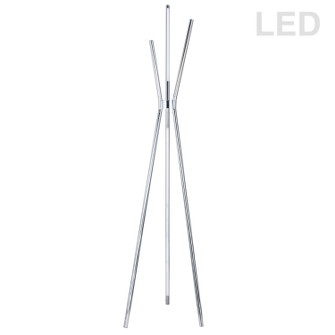 Cerena LED Floor Lamp in Polished Chrome (216|CER-3LEDF-PC)