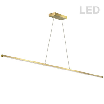 Array LED Pendant in Aged Brass (216|ARY-4830LEDHP-AGB)
