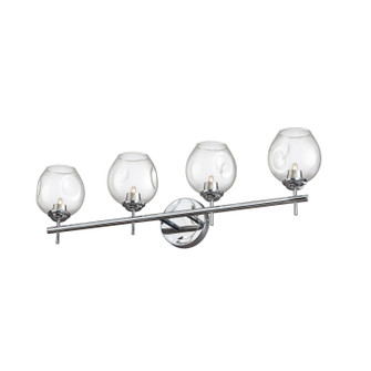 Abii Four Light Vanity Fixture in Polished Chrome (216|ABI-284W-PC)