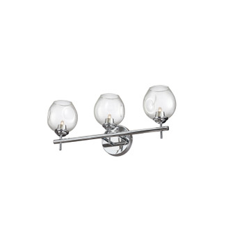 Abii Three Light Vanity Fixture in Polished Chrome (216|ABI-203W-PC)