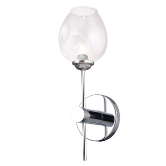 Abii One Light Wall Sconce in Polished Chrome (216|ABI-141W-PC)