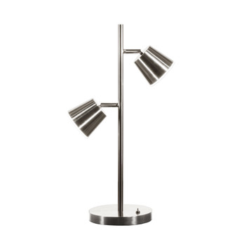 Modern LED Table Lamp in Satin Chrome (216|624LEDT-SC)